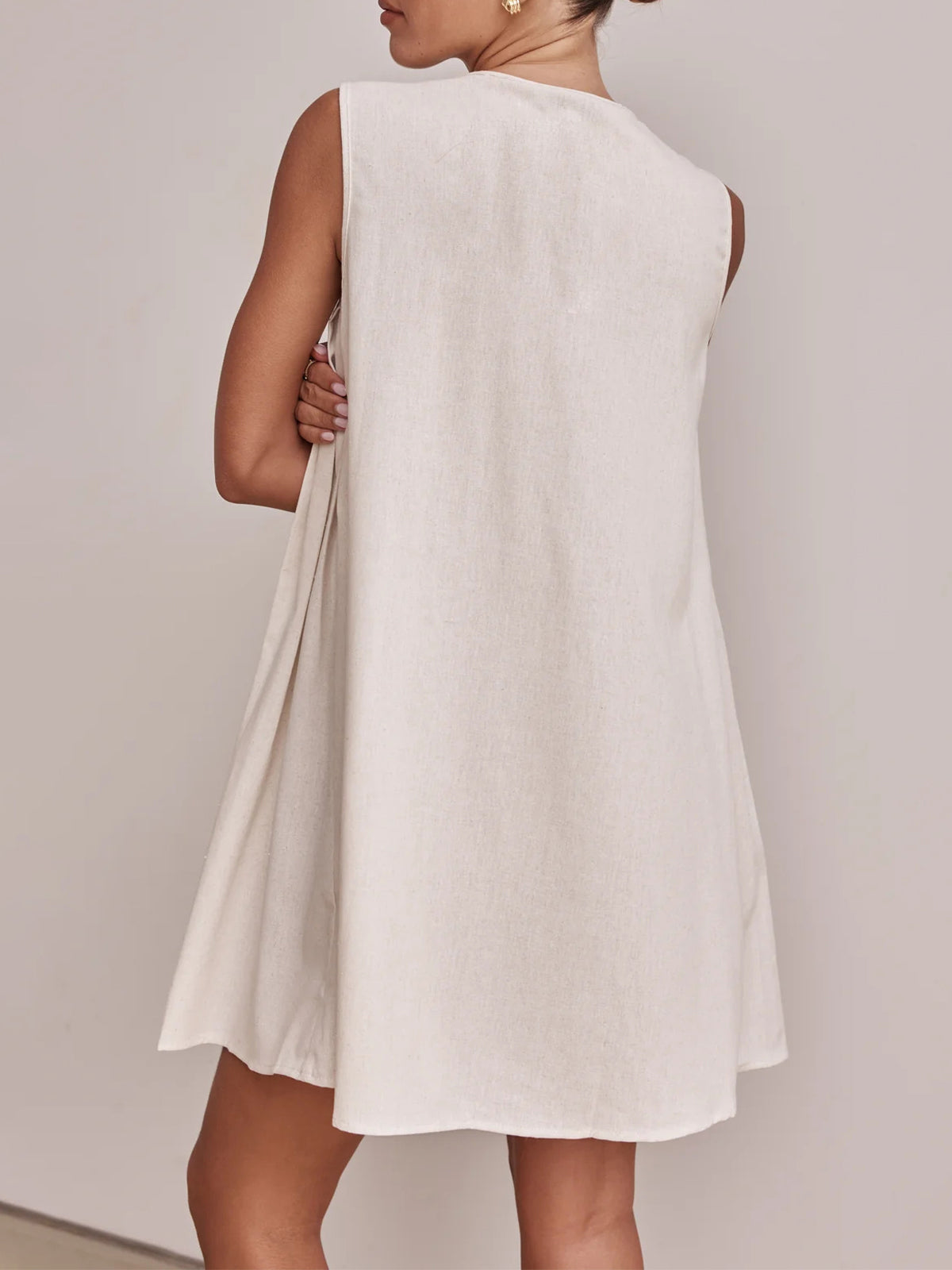 Bow Tie Front Tank Dress
