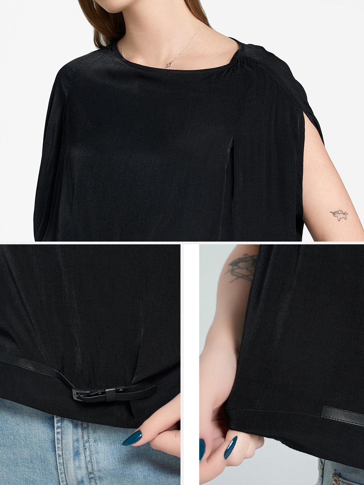 Dolman Sleeve Loose T-Shirt