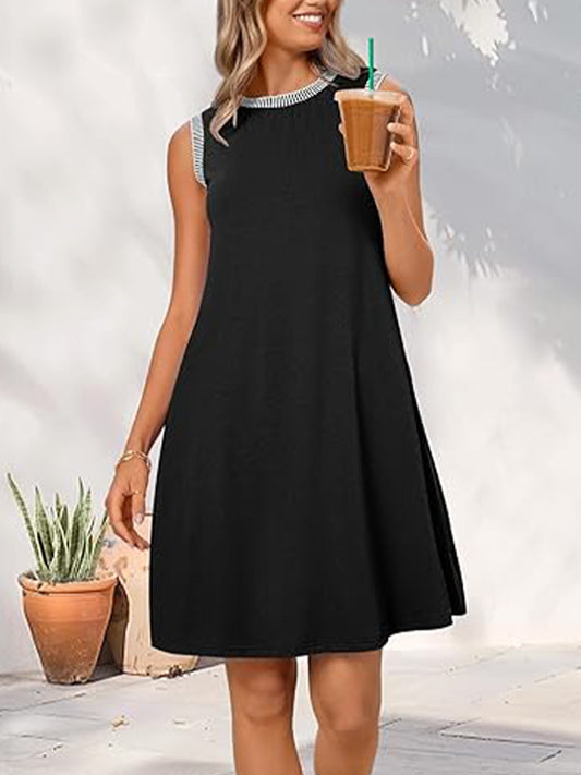 Round Neck Tank Dress