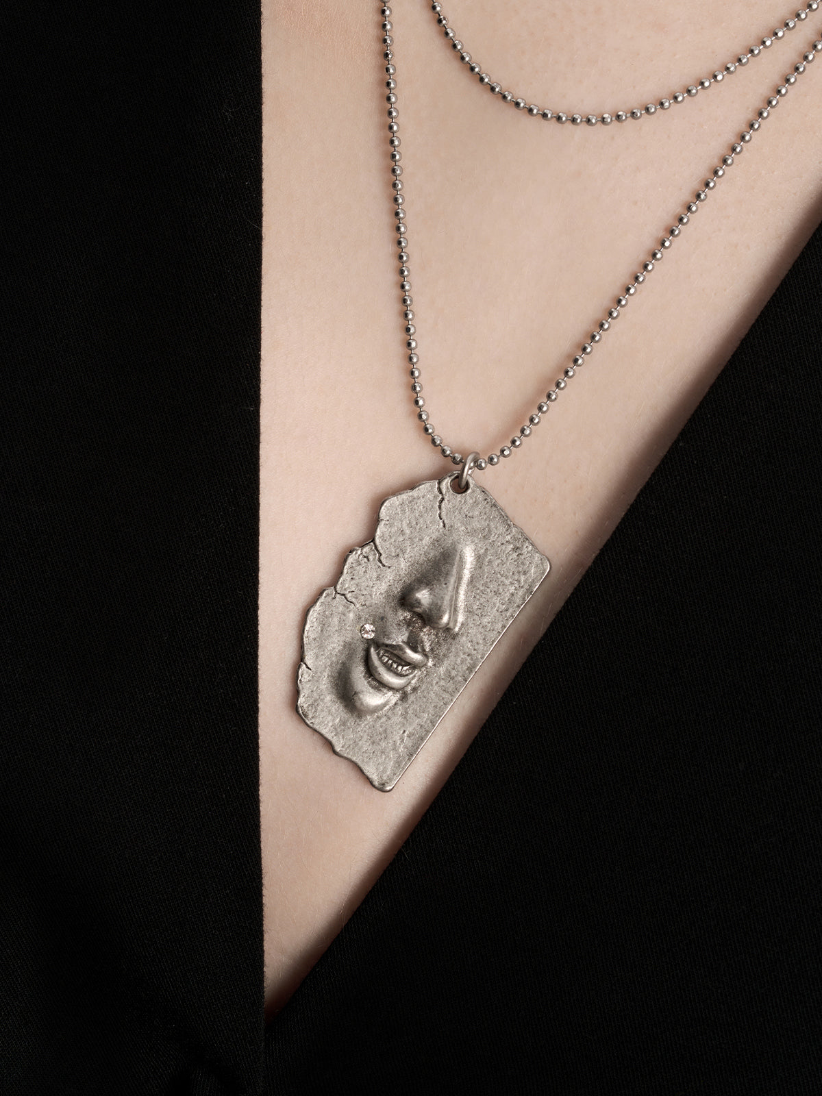 Abstract Geometric Necklace