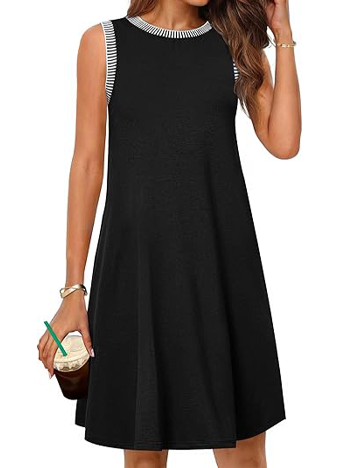 Round Neck Tank Dress