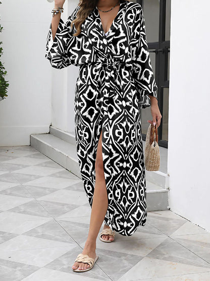 Printed Swimsuit Cover-up