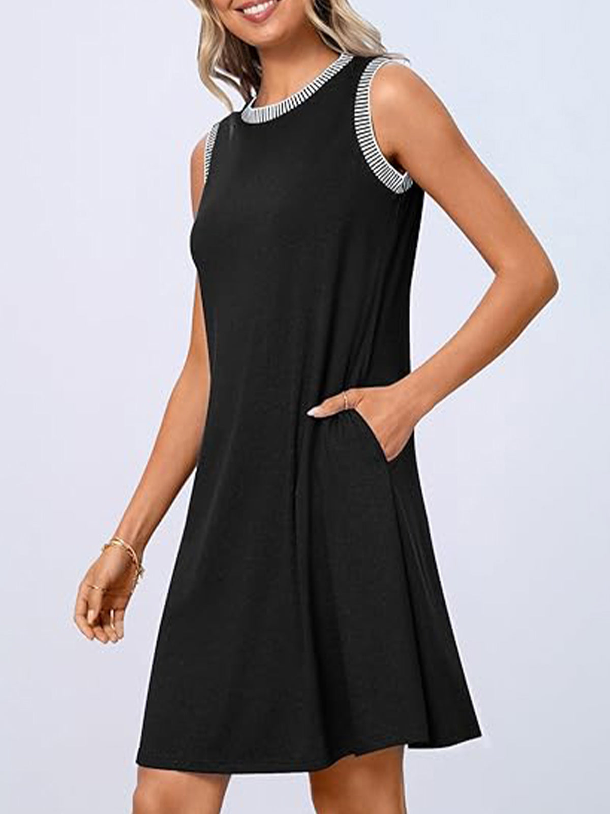 Round Neck Tank Dress