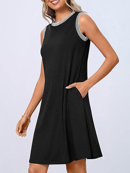 Round Neck Tank Dress