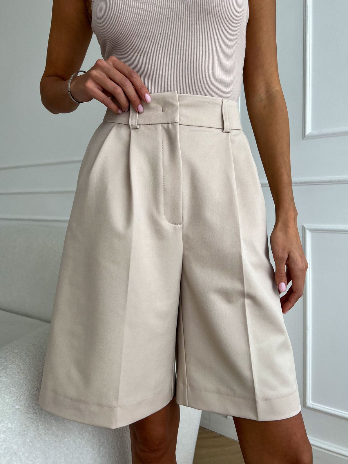 Loose Suit Shorts