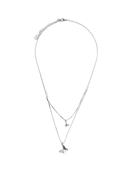 Butterfly Double Necklace