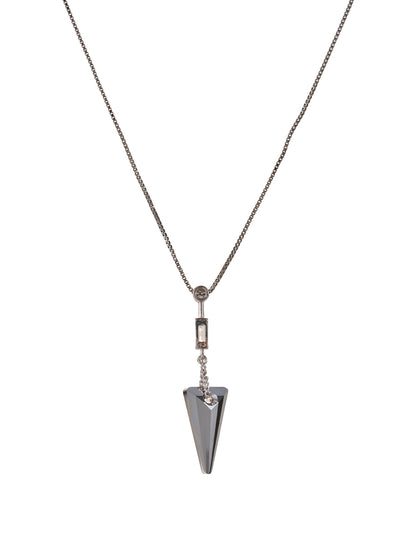 Arrow Triangle Crystal Necklace