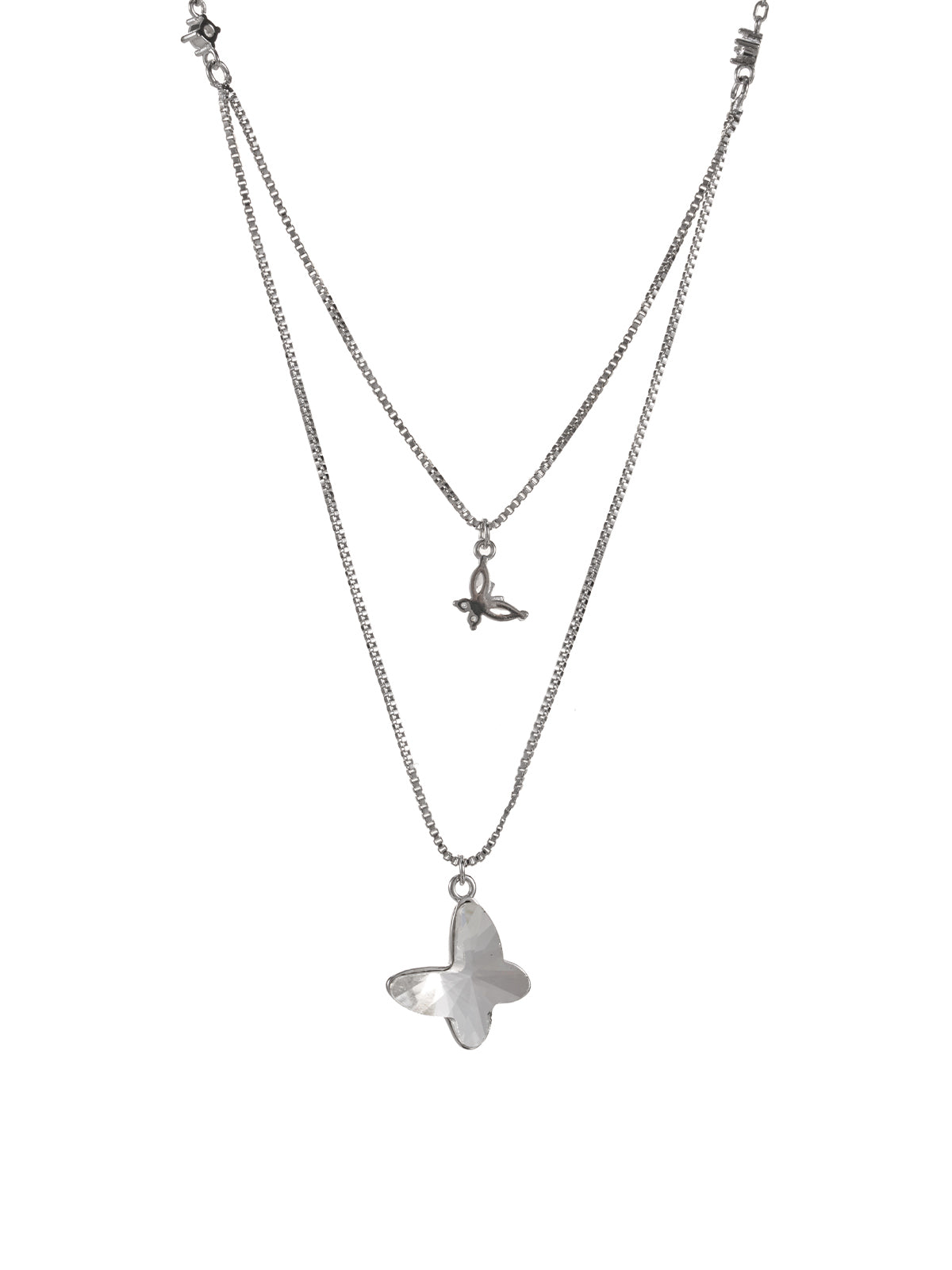 Butterfly Double Necklace