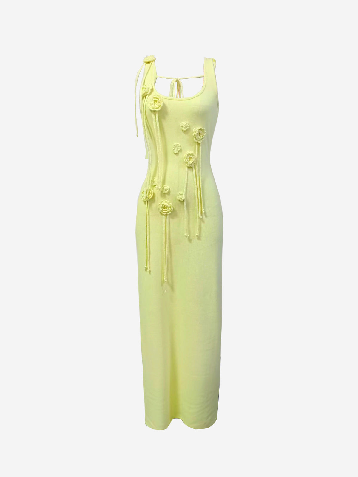 3D Flower Knit Cover-up