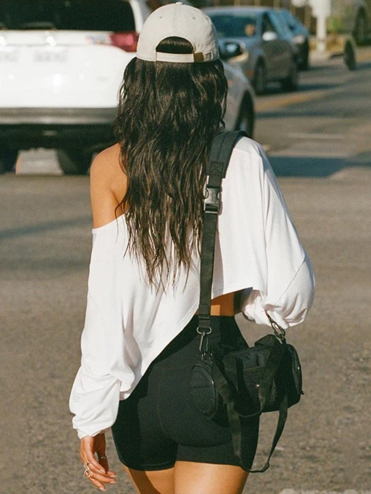 Irregular Ultra-short T-shirt