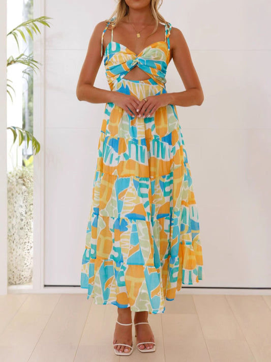 Ruffle Smocked Tiered Dress