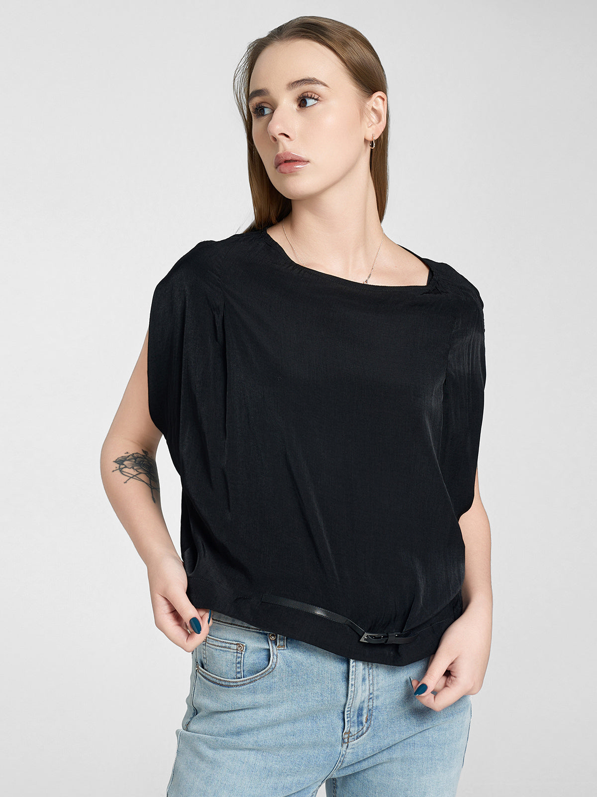 Dolman Sleeve Loose T-Shirt