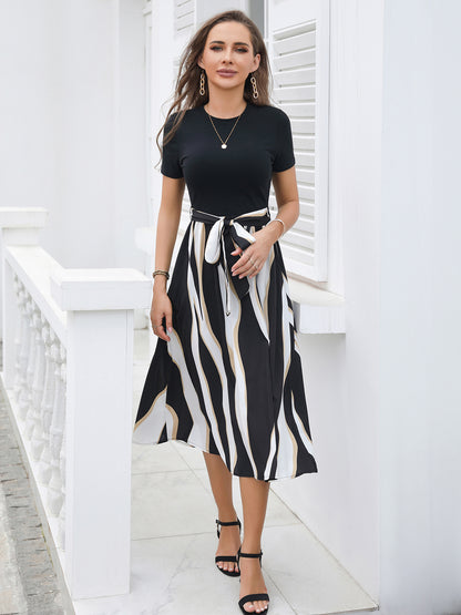 Striped Casual Dress